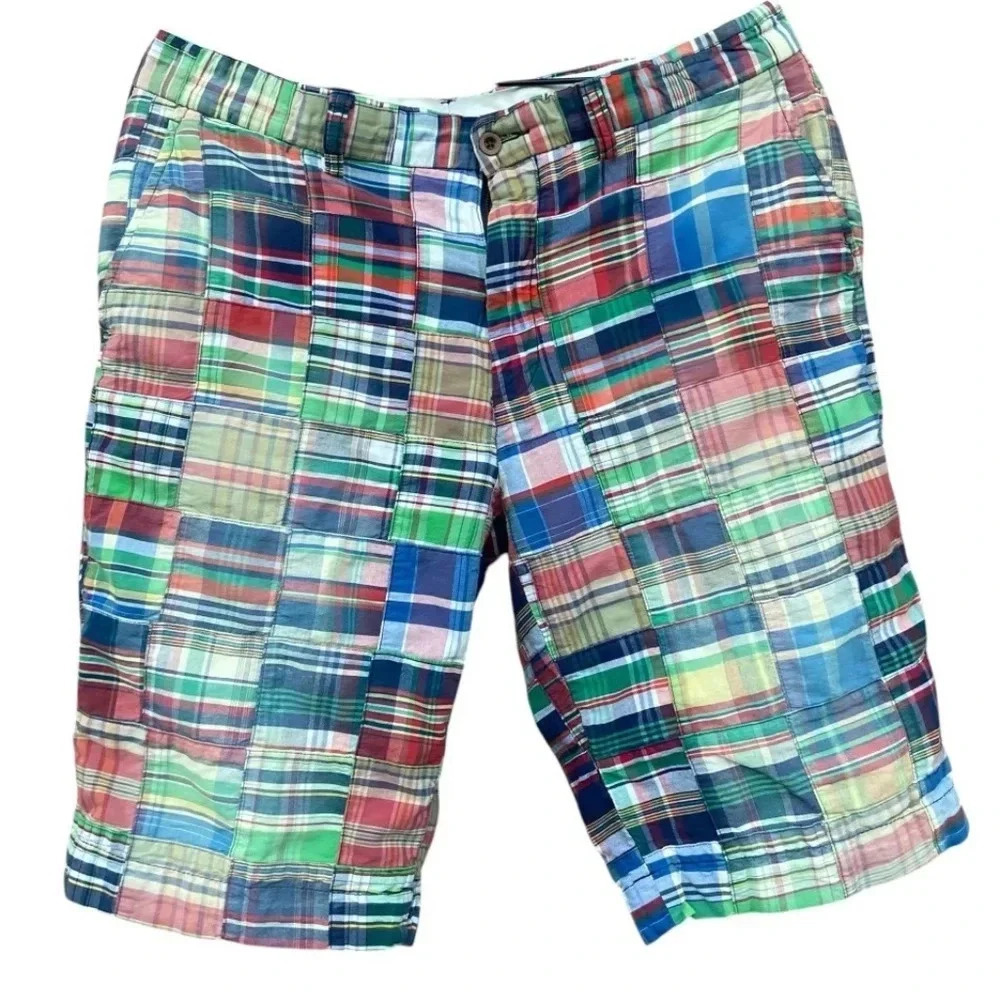 Polo Ralph Lauren Vintage Plaid Patchwork Shorts, 39W